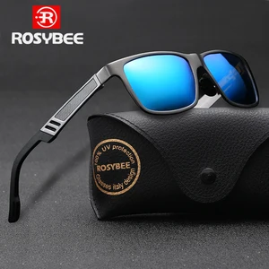 Очки солнцезащитные Мужские поляризационные в оправе из алюминиево-магниевого сплава