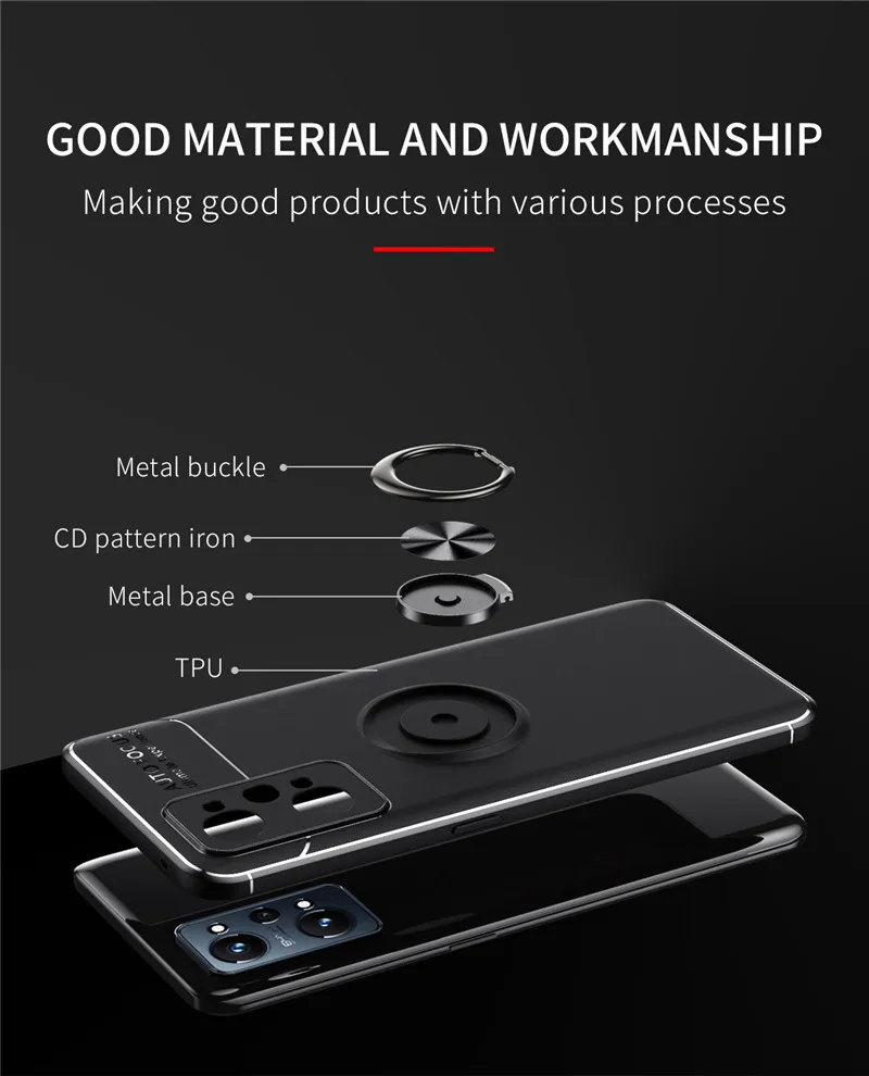 for realme gt neo 2 case cover realme gt master explorer neo 2t flash holder silicone bumper phone cases realme gt neo2 neo2t free global shipping