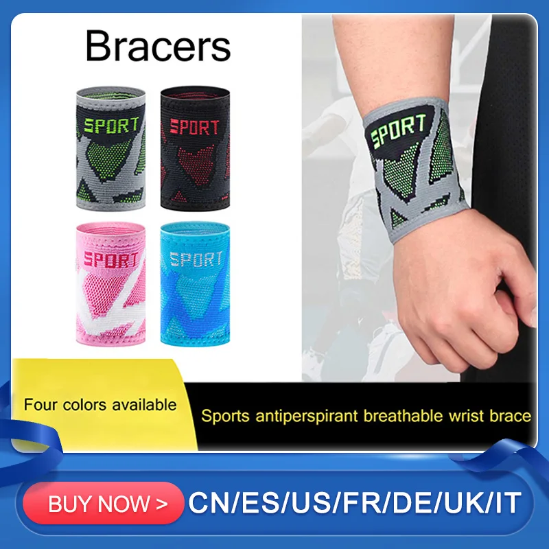 Light 1Pcs Wrist Sweatband Tennis Sport Wristband Volleyball Gym Wrist Support Sweat Band Towel Outdoor Sports Wrist 6 colors zipper pocket cotton wristband outdoor sweatband arm band wrist support wristband wraps sport strap wrist protect