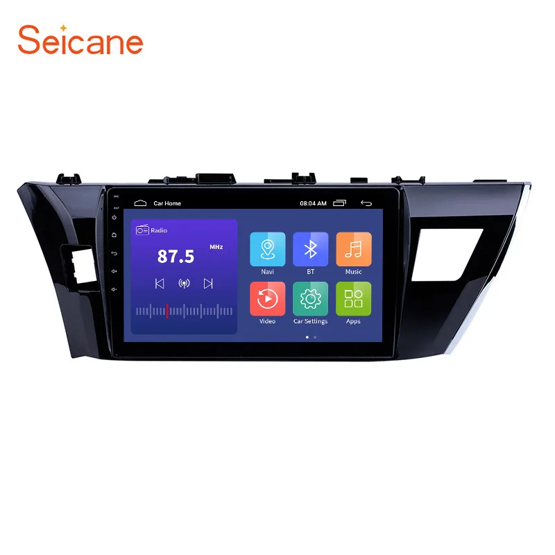 Seicane 10 1 дюймов Android 0 GPS для 2013 2014 2015 Toyota Corolla 2 din автомобильное Стерео Радио