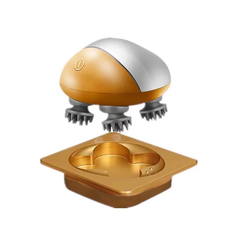 Массажер для головы 3D стерео Магнитный зарядный массажер тела беспроводной