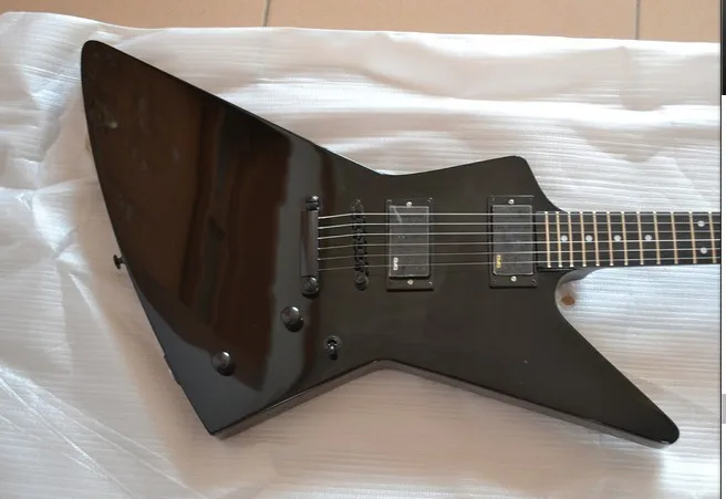 Новая Черная электрогитара James Hetfield с 6 струнами глянцевая гитара BK под заказ