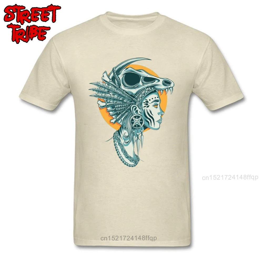 Футболка Young футболка с черепом Мужская этническим рисунком топы принтом волка и