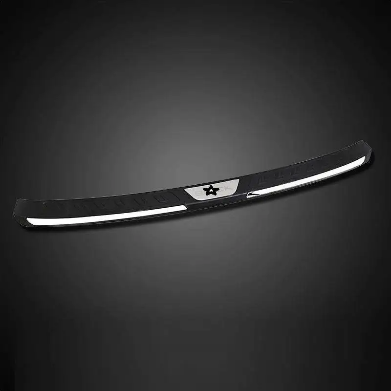 Automovil Автомобильный багажник задние панели ножная педаль дверная ручка Внешний