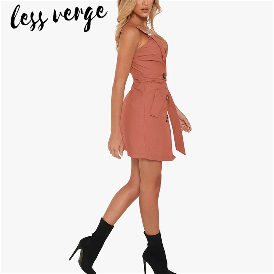 Сексуальное женское платье Lessverge на пуговицах 2020|Женские платья| |