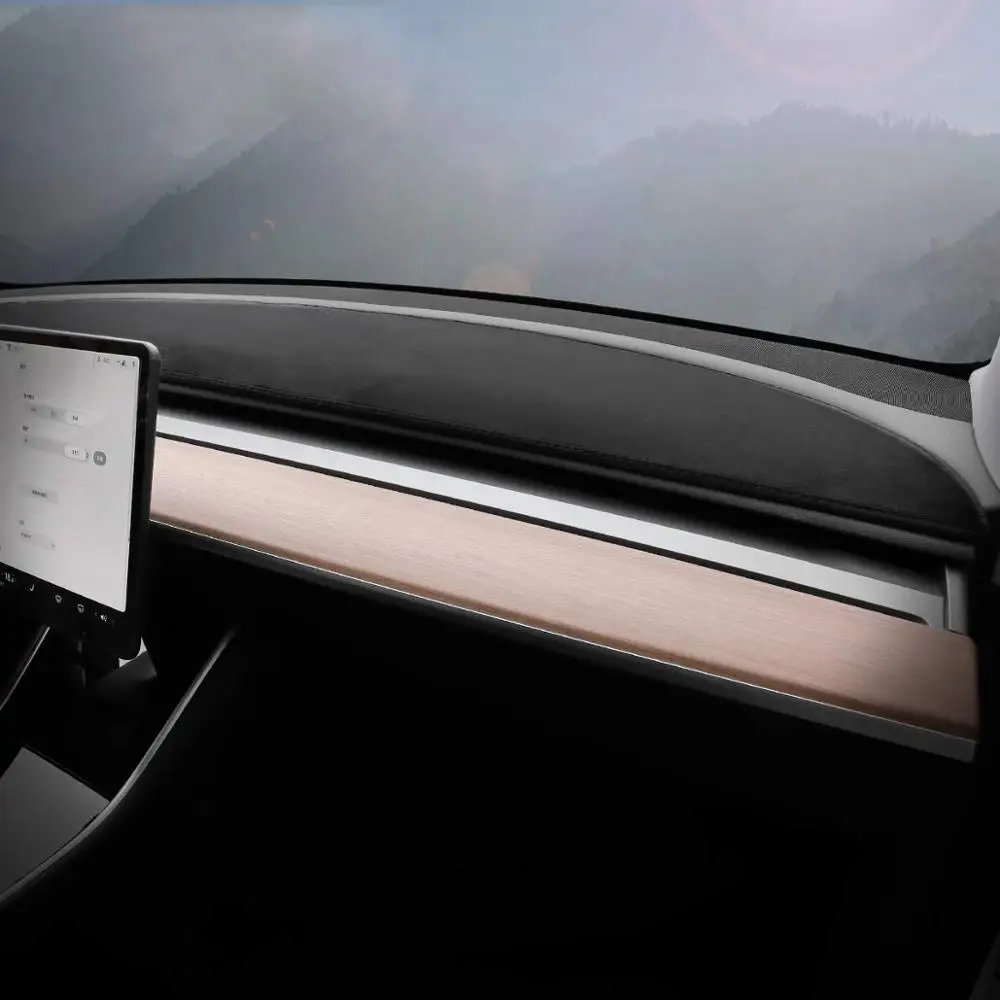 Dash коврик Dashmat для Tesla Model 3 2017 2018 2019 Tesla3 покрытие ковров солнцезащитный