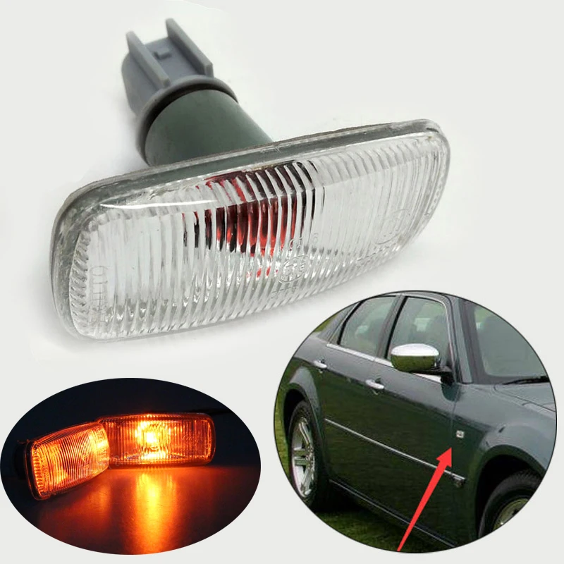 1 шт. 2 автомобильные фары переднее крыло лампа боковые указатели поворота для Jeep