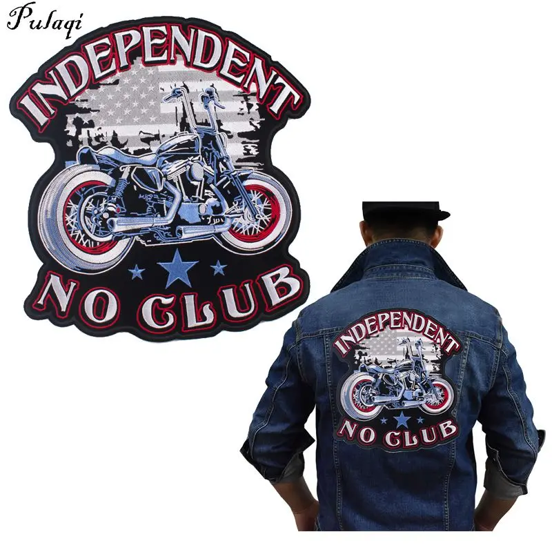 Патчи Pulaqi в стиле панк с изображением мотоциклетного пистолета и черепа патчи