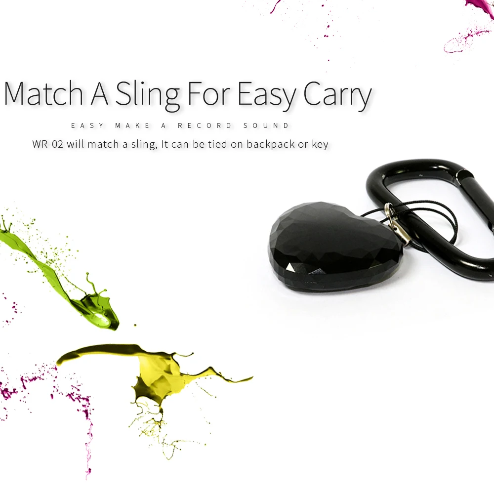 Цифровой диктофон usb-диктофон с голосовой активацией HNSAT 8 ГБ время записи около 94