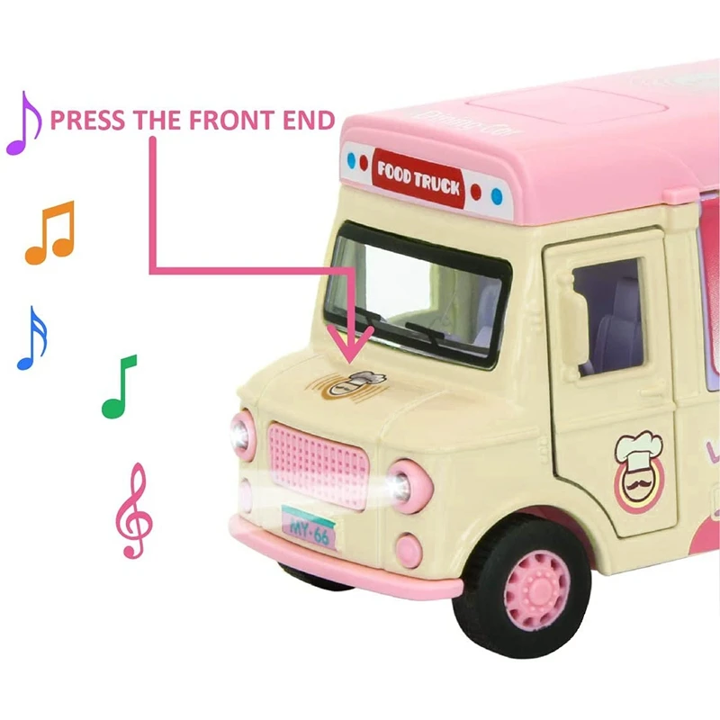 Toy Car with Music Lights and Openable Awning Ice Cream Trolley | Игрушки и хобби