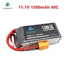 Аккумулятор 3S LiPo 11,1 В 1500 мАч 3S 40C Max 60C XT60, разъем для радиоуправляемого квадрокоптера, дрона, вертолета, автомобиля, самолета, игрушек, запчасти для WLtoys V950