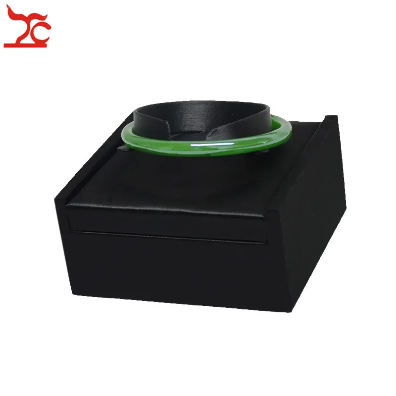 Новинка черный стеллаж для хранения браслетов из искусственной кожи 2 шт.