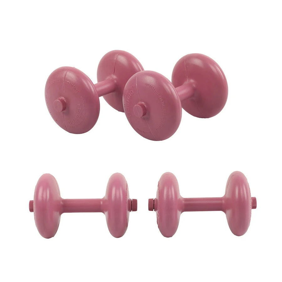 Леди орошение водные гантели Кроссфит тренажерный зал Домашний крытый