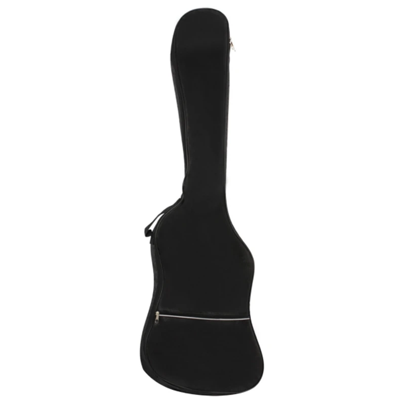 

New HK.LADE Black Waterproof Double Straps Bass Guitar Backpack Gig Bag Case For Electric Bass Sponge Padded Bass Case