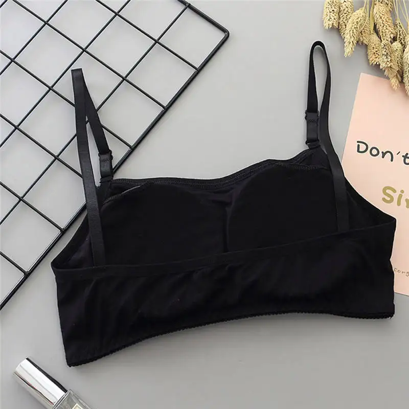 Женское тонкое нижнее белье Bralette Удобные однотонные бюстгальтеры на бретельках