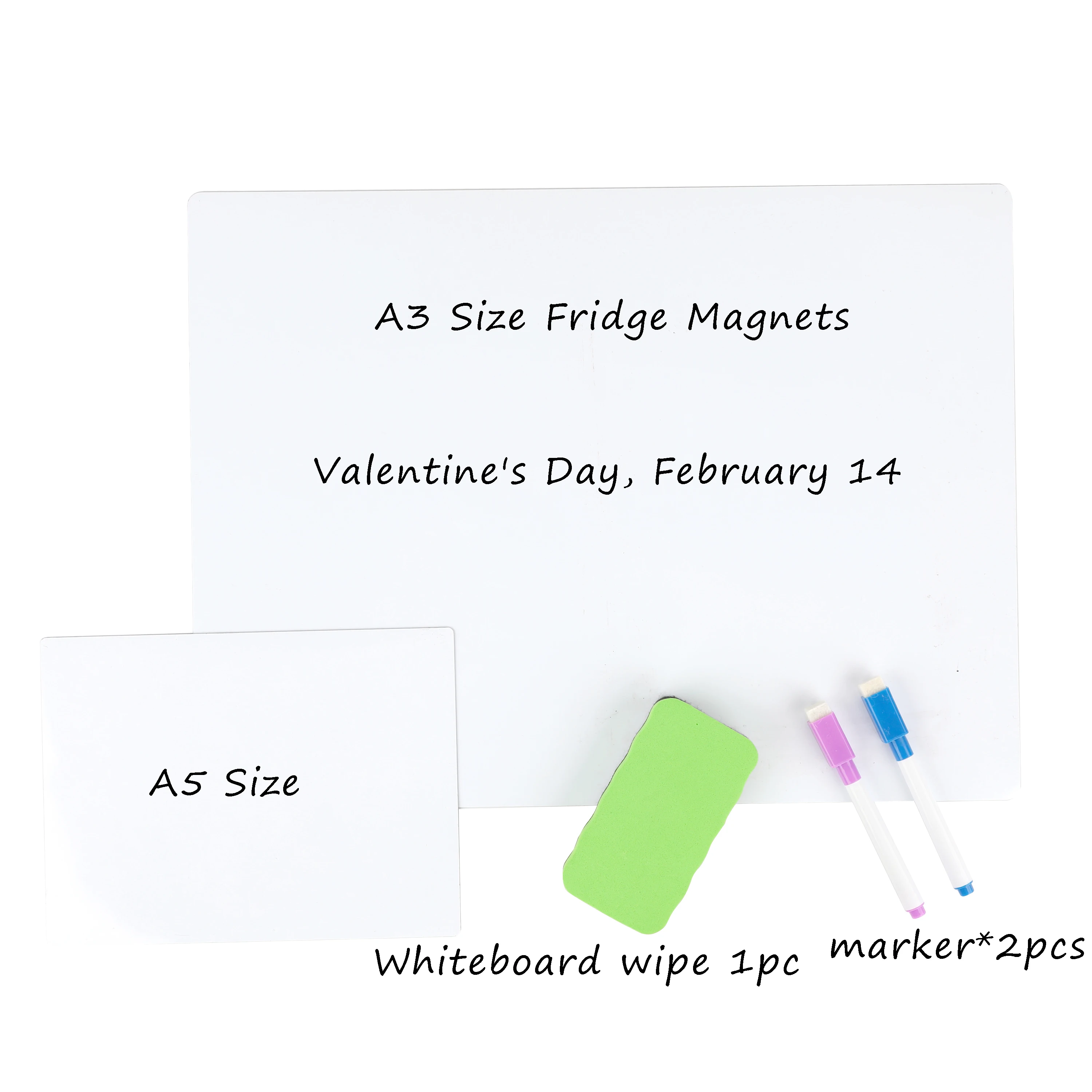 Холодильник ежемесячный сувенир белая доска календарь магнит магниты на