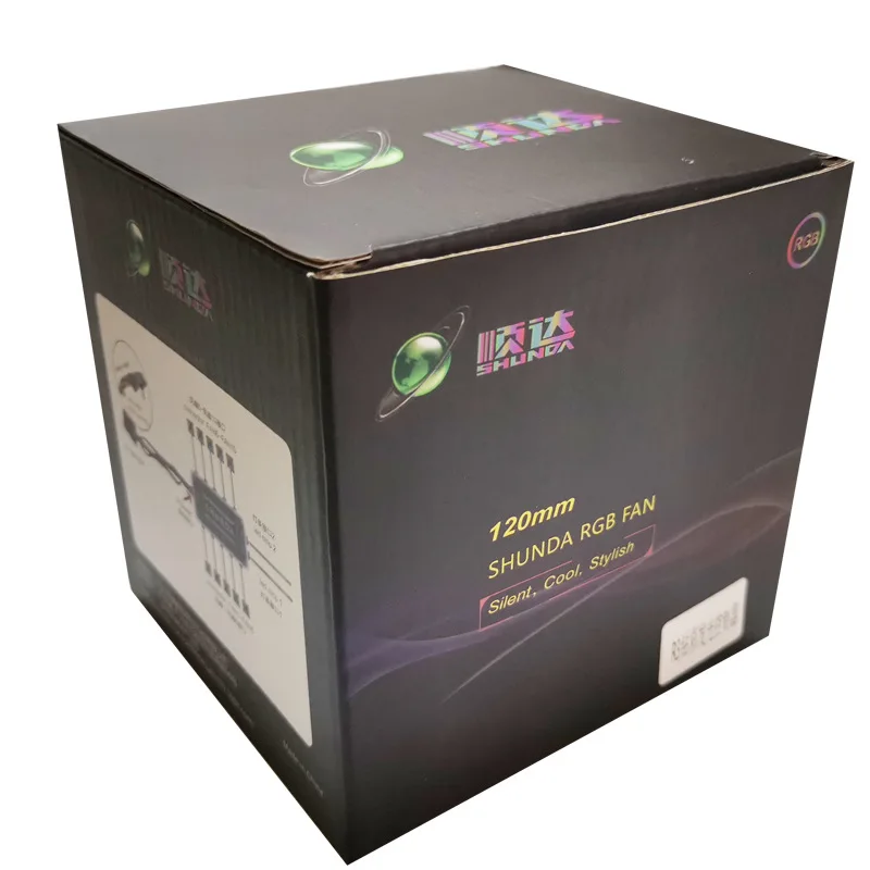 

120mm PC Computer Case Fan Silent Desktop Computer Host Chassis Fan Cooling Cooler Case Fan Chassis Radiator Cooler Controller