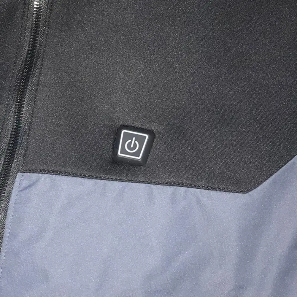 Зимний жилет с подогревом USB Зимний Лыжный Пешие прогулки с подогревом куртка уличный обогреватель одежда тепловой жилет мотоцикл велосипед Ride4