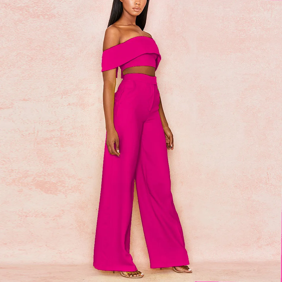 Новинка 2020 модный флуоресцентный зеленый комбинезон без бретелек Женский