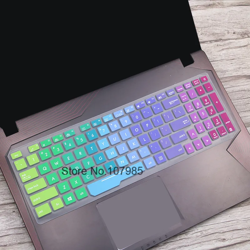 Силиконовая Защитная крышка для клавиатуры ноутбука Asus Rog FX73VD KX53VE FX53VD ZX53VE ZX73VD GL553