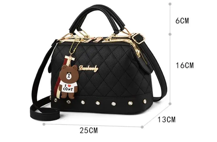 autumn and winter trend handbag new single shoulder diagonal package crossbody bag fogang 25x13x16cm free global shipping