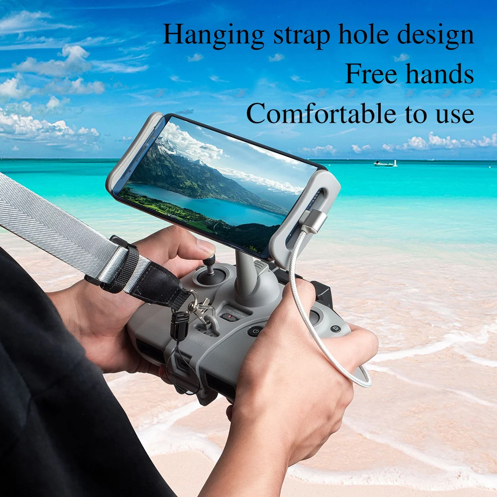 Держатель планшета для дрона с дистанционным управлением DJI Air 2S/Mini 2 / Royal серый