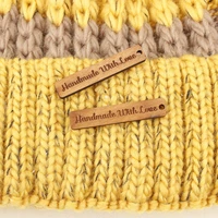 custom labels name colorfast wooden labels personalized tags knit labels custom name handmade business name wd2234
