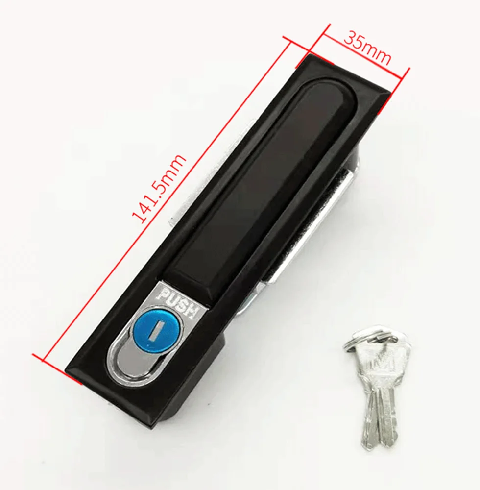 

Плоский замок для электрического шкафа MS490