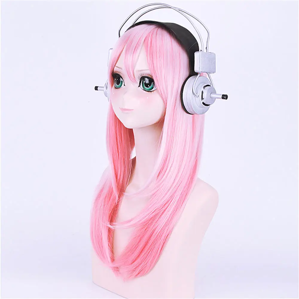 Японский Супер SONICO косплей парик для женщин/девочек Хэллоуин вечерние