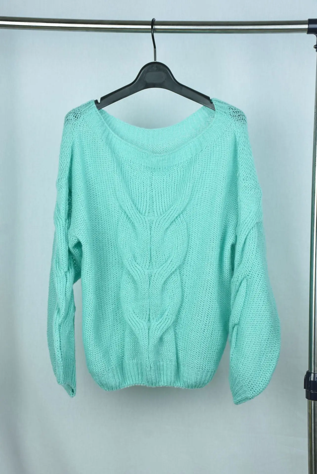 KALENMOS Women Sweater O Neck Lantern Sleeves Pullover Ladies Autumn Winter Knitted Clothes Female Loose New Tops | Женская одежда