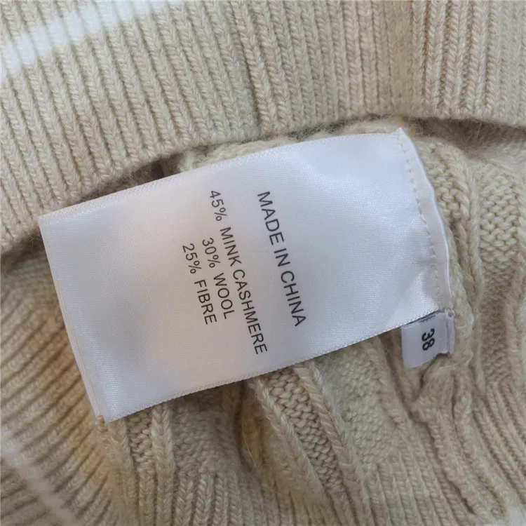 

New Knitted Cashmere Two-piece Women Two Piece Outfits Set Top And Pants Full Zipper V-neck Winter Wool Bamboo Fiber Casual