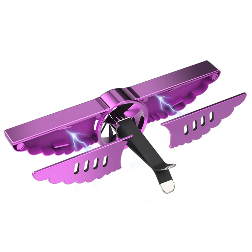 Автомобильный ароматический зажим Air Force One Вращающийся вентилятор освежитель