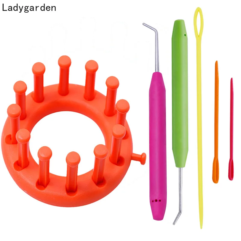 6 шт. вязальный инструмент сделай сам|Швейные инструменты и аксессуары| |