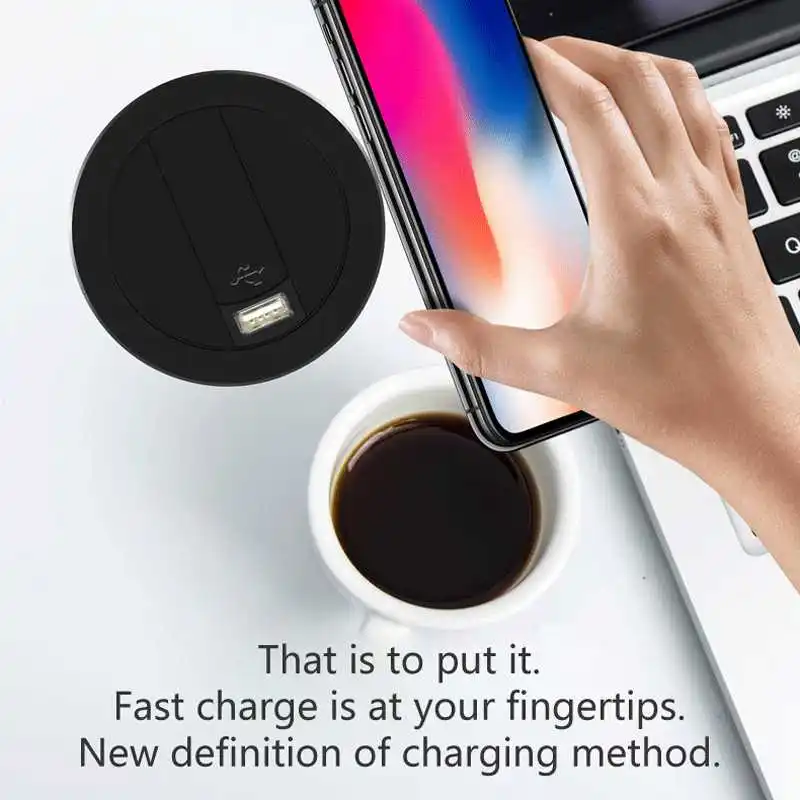 Настольное Беспроводное зарядное устройство для Iphone X Xs Max Samsung S9 8|Зарядные