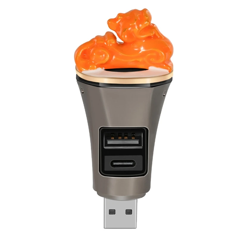 

Universal USB Mini Air Purifier Aroma with USB Port for Office Home Car