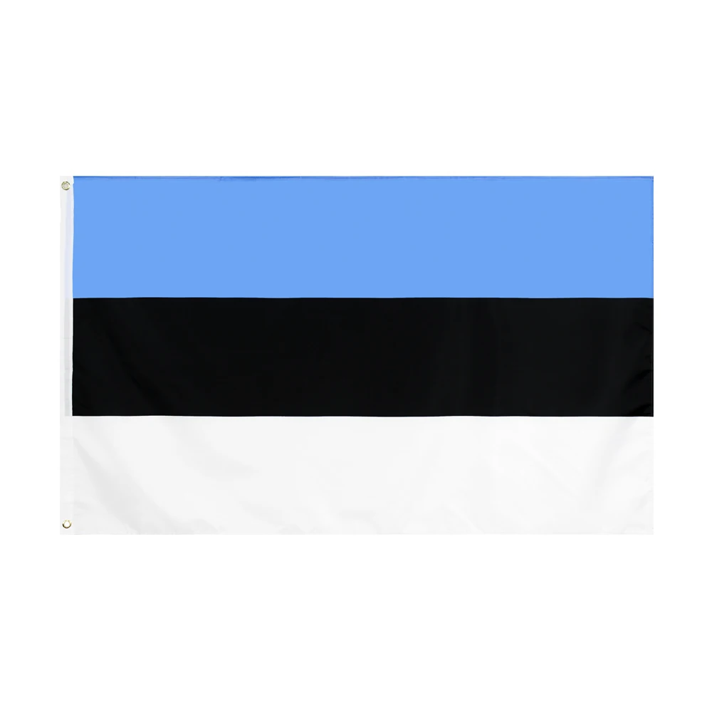 FLAGHUB 60X90 90X150cm Hanging Estonia National Flag Banner
