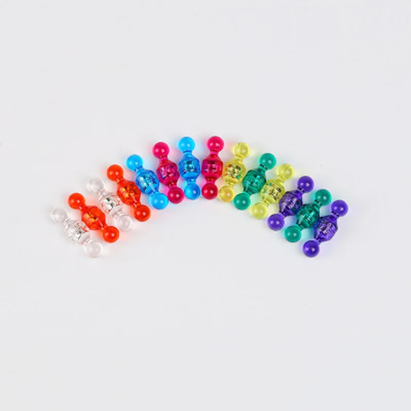 10 шт. DIY сильные цветные магнитные Thumbtacks неодимовые заметки Pin магниты белая доска прозрачный цвет