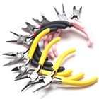 Инструменты для изготовления ювелирных изделий сделай сам, плоскогубцы, плоскогубцы для резки проволоки с круглым носом, аксессуары для аксессуаров