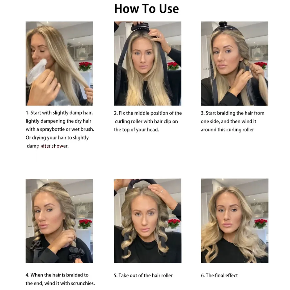 Губчатые ролики для волос инструмент сна парикмахерский завивки без нагрева