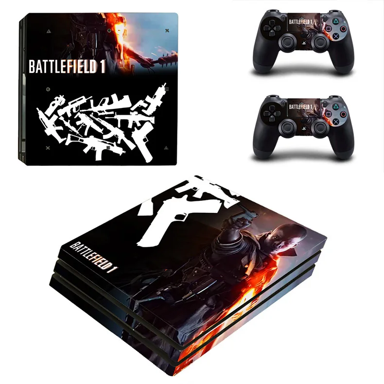 PS4 Pro Battlefield 1 наклейка PS 4 Play station виниловая s Pegatinas для playstation консоль и контроллер| |