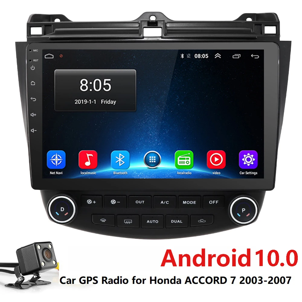 10 1 дюймов Android автомобильный радиоприемник с навигацией GPS стерео проигрыватель