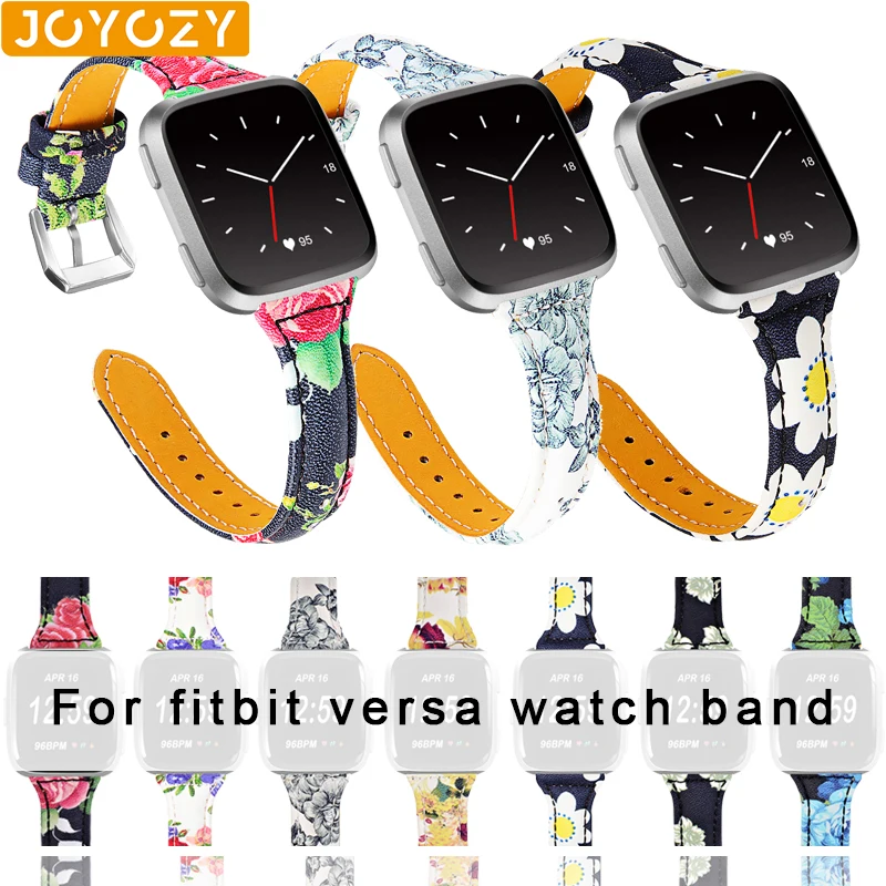 Модный Индивидуальный ремешок Joyozy 20 мм для часов fit bit series versa versa2 классический