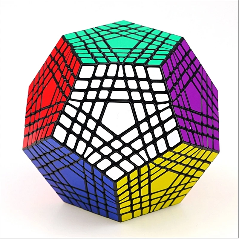 Shengshou 7x7x7 cube 7x7x7 Megaminxed Cube 7x7 куб додекаэдра shengshou Megaminxed 7x7, Магический кубик, 12-сторонние Кубик Рубика