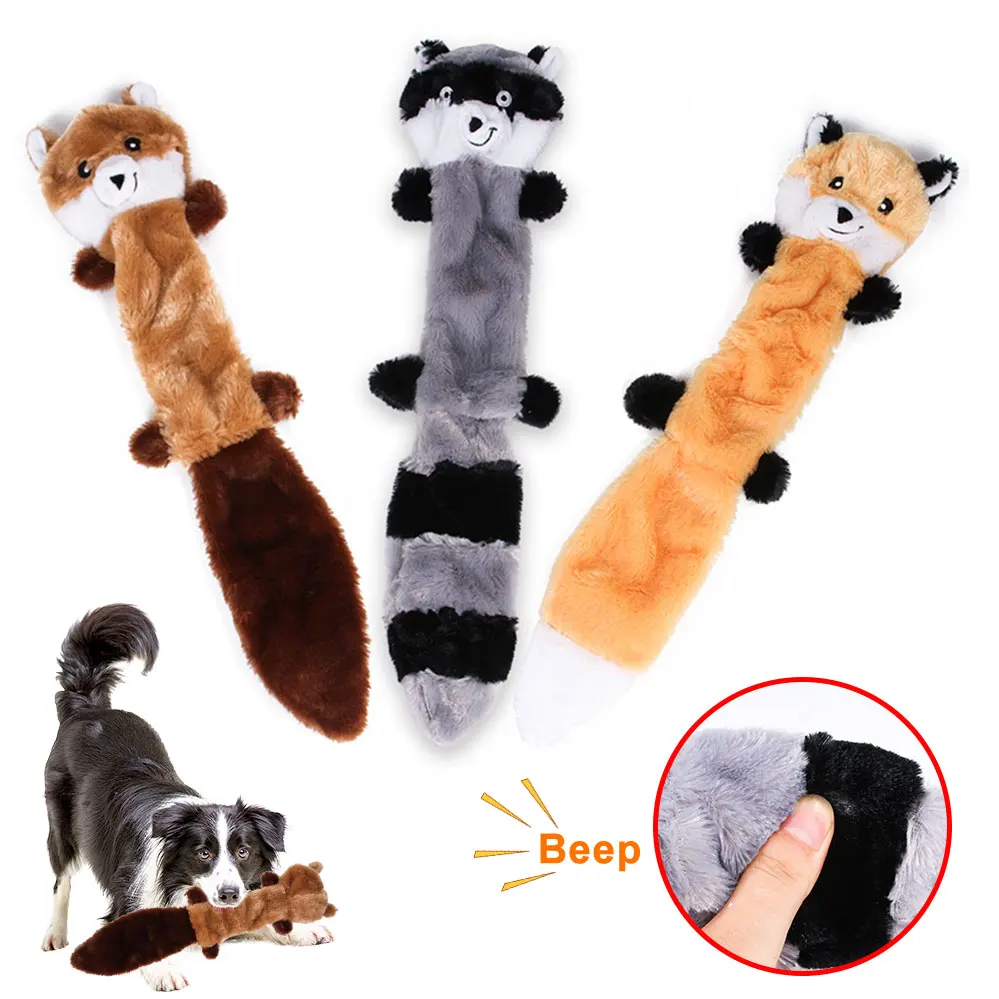 Милые игрушки для домашних животных жевательные пищалки животные плюшевый щенок