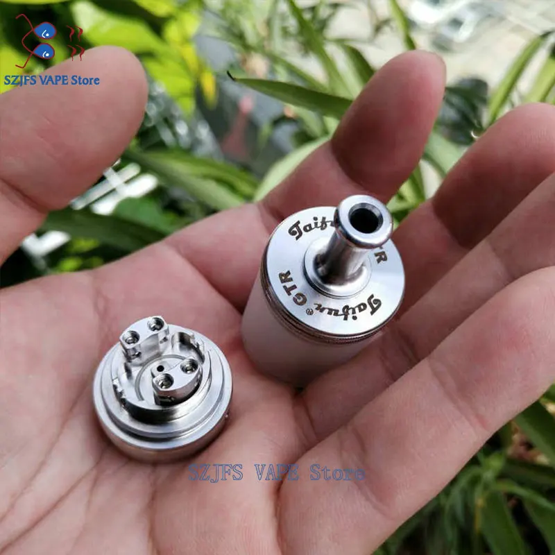 

YFTK style Taifun GTR RTA 23mm high end MTL atomizer vape tank vaporizer vs kayfun lite kayfun prime Nite DLC RTA LIMITLESS XL