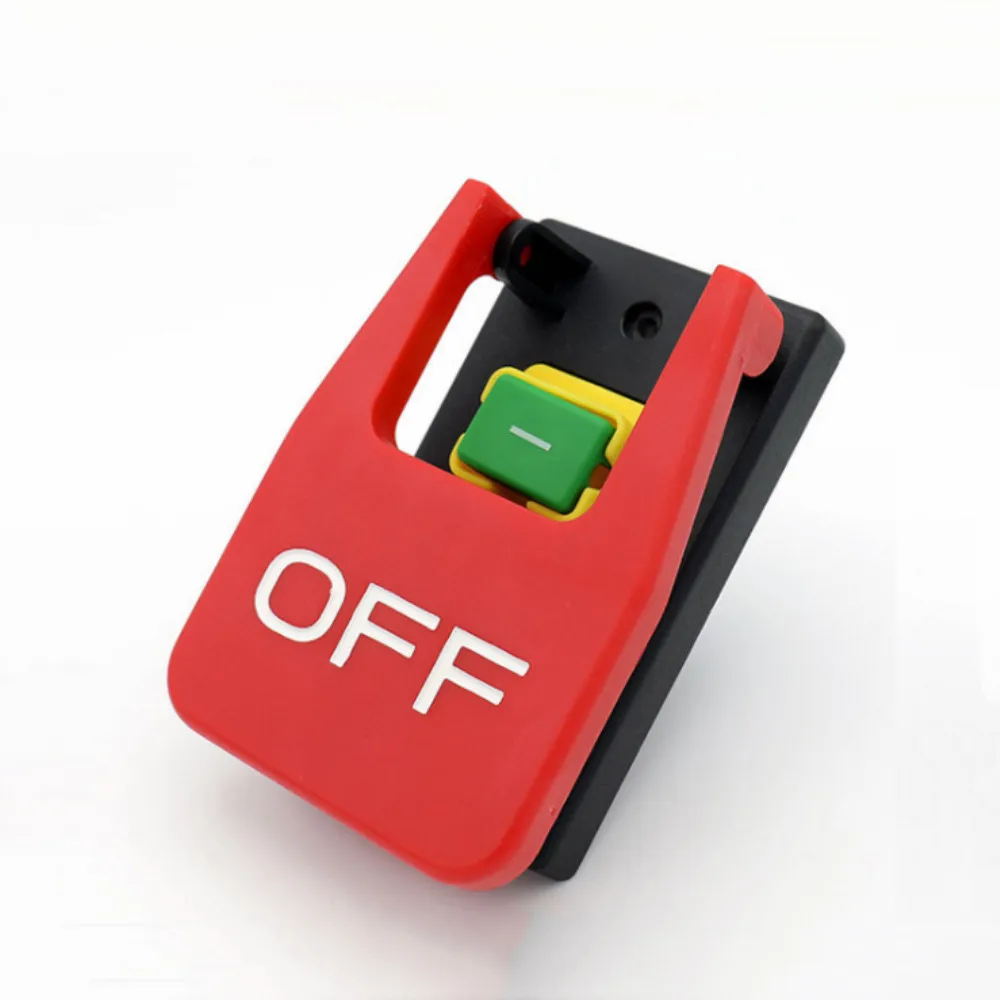 Электромагнитный кнопочный переключатель лопастной переключатель Защита от напряжения настольные пилы