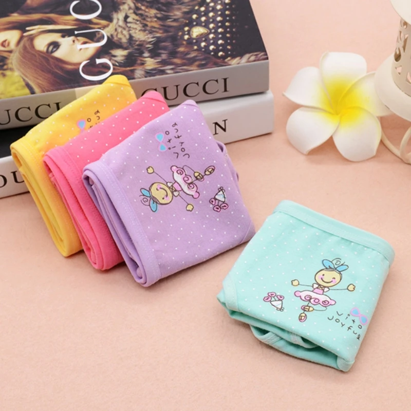 

Kids Underpants Cartoon Dance Girl Cotton Triangle Underwear Baby Girls Panties