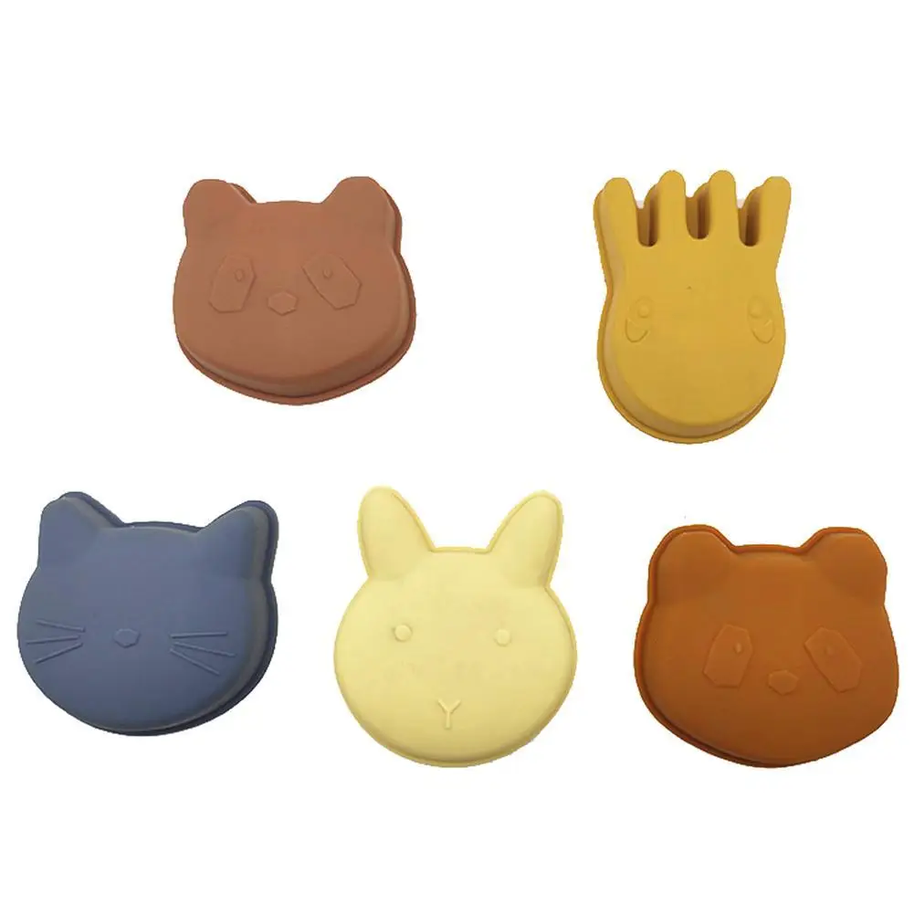 

Silicone Children Beach Toys 6 Pcs Kit Baby Summer Digging Sand Tool with Shovel Water Game Play Outdoor Toy Set Sandbox for Kid