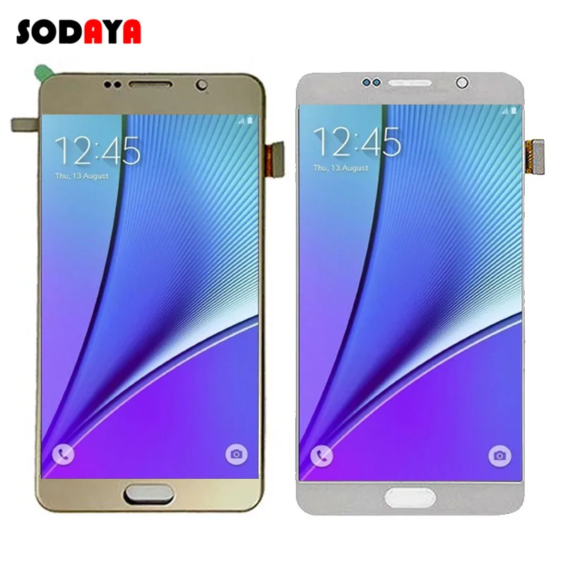 Для Samsung Note 5 ЖК N9200 N920A SM-N920 N920C ЖК-экран+ сенсорный экран дигитайзер сборка для Samsung Note 5 дисплей