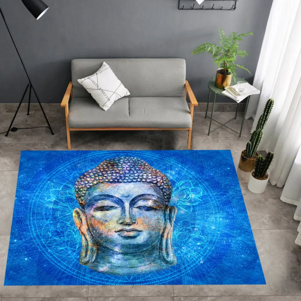 3D-печать буддийский индийский коврик пол рандомные коврики впитывающие воду